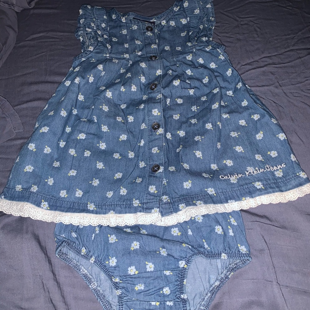 Calvin Klein Dress and Bloomer set